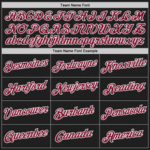 Загрузить изображение в средство просмотра галереи, Custom Black White-Maroon Authentic Throwback Basketball Jersey