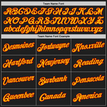 Загрузить изображение в средство просмотра галереи, Custom Black Gold-Red Authentic Throwback Basketball Jersey