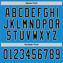 Загрузить изображение в средство просмотра галереи, Custom Blue Black-White Hockey Jersey