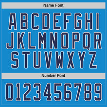 Загрузить изображение в средство просмотра галереи, Custom Blue Navy-White Hockey Jersey