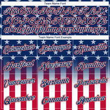 Charger l'image dans la galerie, Custom Stitched Blue Red-White 3D American Flag Fashion Sports Pullover Sweatshirt Hoodie