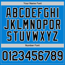 Загрузить изображение в средство просмотра галереи, Custom Blue Black-White Performance T-Shirt