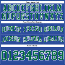 Загрузить изображение в средство просмотра галереи, Custom Blue Kelly Green-White Authentic Throwback Basketball Shorts