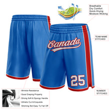 Загрузить изображение в средство просмотра галереи, Custom Blue White-Red Authentic Basketball Shorts