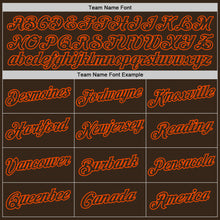 Загрузить изображение в средство просмотра галереи, Custom Brown Brown-Orange Performance T-Shirt