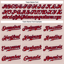 Load image into Gallery viewer, Custom Camo Red-Navy Authentic Salute To Service Baseball Jersey