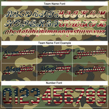 Загрузить изображение в средство просмотра галереи, Custom Camo Vintage USA Flag-Cream Authentic Salute To Service Basketball Shorts