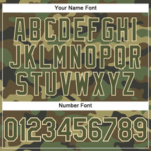 Загрузить изображение в средство просмотра галереи, Custom Camo Olive-City Cream Performance Salute To Service T-Shirt