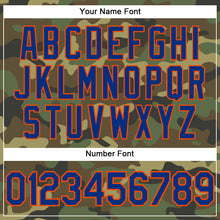 Загрузить изображение в средство просмотра галереи, Custom Camo Royal-Orange Performance Salute To Service T-Shirt