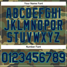 Загрузить изображение в средство просмотра галереи, Custom Camo Navy-Teal Performance Salute To Service T-Shirt