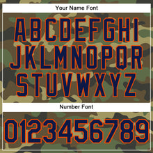 Загрузить изображение в средство просмотра галереи, Custom Camo Navy-Orange Performance Salute To Service T-Shirt