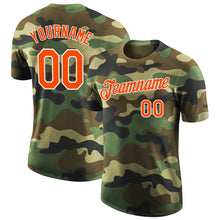 Загрузить изображение в средство просмотра галереи, Custom Camo Orange-White Performance Salute To Service T-Shirt
