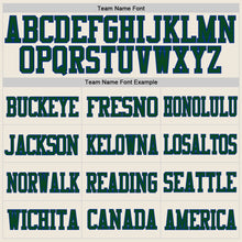 Загрузить изображение в средство просмотра галереи, Custom Cream Green-Royal Mesh Authentic Football Jersey