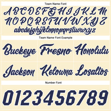 Загрузить изображение в средство просмотра галереи, Custom Cream Navy Pinstripe Navy-White Authentic Basketball Shorts