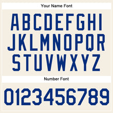 Laden Sie das Bild in den Galerie-Viewer, Custom Cream Royal-Red Authentic Sleeveless Baseball Jersey