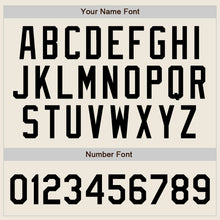 Загрузить изображение в средство просмотра галереи, Custom Cream Black Pinstripe Black Authentic Baseball Jersey