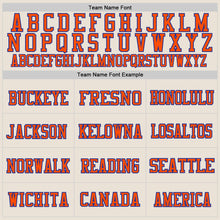 Загрузить изображение в средство просмотра галереи, Custom Cream Orange-Royal Mesh Authentic Football Jersey