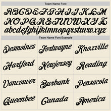 Load image into Gallery viewer, Custom Cream Black-Crimson Performance T-Shirt