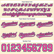 Загрузить изображение в средство просмотра галереи, Custom Cream Pink Black-Light Blue Authentic Throwback Basketball Shorts