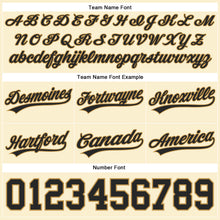 Загрузить изображение в средство просмотра галереи, Custom Cream Black-Old Gold Authentic Throwback Basketball Shorts