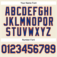 Laden Sie das Bild in den Galerie-Viewer, Custom Cream Royal-Orange Performance T-Shirt