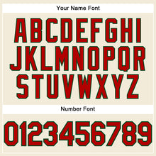 Загрузить изображение в средство просмотра галереи, Custom Cream Red-Green Performance T-Shirt