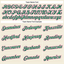 Charger l'image dans la galerie, Custom Cream Pink-Kelly Green Performance T-Shirt