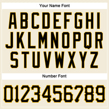 Charger l'image dans la galerie, Custom Cream Black-Gold Performance T-Shirt