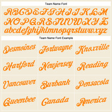 Laden Sie das Bild in den Galerie-Viewer, Custom Cream Bay Orange Performance T-Shirt