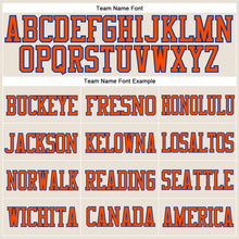 Загрузить изображение в средство просмотра галереи, Custom Cream Orange-Royal Mesh Authentic Football Jersey