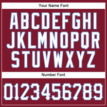 Загрузить изображение в средство просмотра галереи, Custom Crimson White-Light Blue Authentic Sleeveless Baseball Jersey