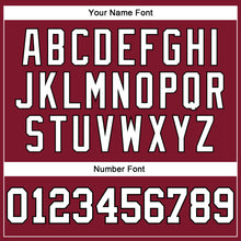 Загрузить изображение в средство просмотра галереи, Custom Crimson White-Black Authentic Sleeveless Baseball Jersey