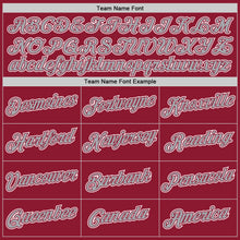 Charger l'image dans la galerie, Custom Crimson Gray-White Performance T-Shirt