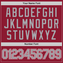 Charger l'image dans la galerie, Custom Crimson Gray-White Performance T-Shirt