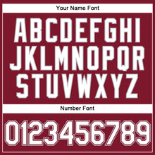 Загрузить изображение в средство просмотра галереи, Custom Crimson White Pinstripe Gray Authentic Baseball Jersey