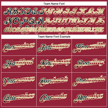 Charger l'image dans la galerie, Custom Crimson Vintage USA Flag-City Cream Performance T-Shirt