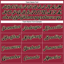 Charger l'image dans la galerie, Custom Crimson Black-City Cream Performance T-Shirt