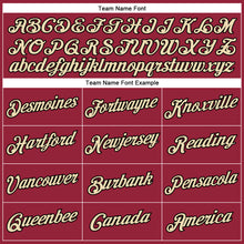 Charger l'image dans la galerie, Custom Crimson City Cream-Black Performance T-Shirt