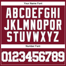 Charger l'image dans la galerie, Custom Crimson White-Gray Authentic Baseball Jersey