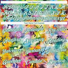 Laden Sie das Bild in den Galerie-Viewer, Custom Women's Graffiti Pattern White-Kelly Green Scratch 3D V-Neck Cropped Baseball Jersey