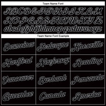 Load image into Gallery viewer, Custom Women's Black Black-Gray V-Neck Cropped Baseball Jersey