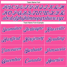 Загрузить изображение в средство просмотра галереи, Custom Women's Pink Purple-White V-Neck Cropped Baseball Jersey