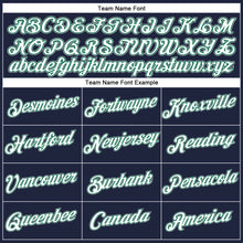 Загрузить изображение в средство просмотра галереи, Custom Women's Navy White Kelly Green-Gray V-Neck Cropped Baseball Jersey