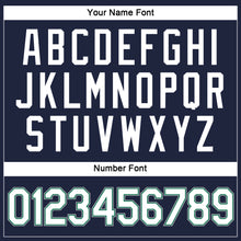 Загрузить изображение в средство просмотра галереи, Custom Women's Navy White Kelly Green-Gray V-Neck Cropped Baseball Jersey