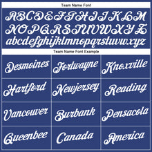 Загрузить изображение в средство просмотра галереи, Custom Women's Royal White-Red V-Neck Cropped Baseball Jersey