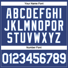 Загрузить изображение в средство просмотра галереи, Custom Women's Royal White-Light Blue V-Neck Cropped Baseball Jersey