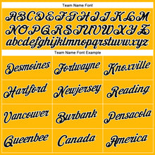 Загрузить изображение в средство просмотра галереи, Custom Women's Gold Black-White V-Neck Cropped Baseball Jersey