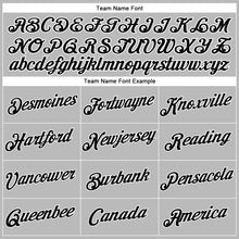 Загрузить изображение в средство просмотра галереи, Custom Women's Gray Black-White V-Neck Cropped Baseball Jersey