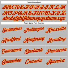 Laden Sie das Bild in den Galerie-Viewer, Custom Women's Gray Red-Gold V-Neck Cropped Baseball Jersey