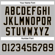 Загрузить изображение в средство просмотра галереи, Custom Women's Gray Black-Old Gold V-Neck Cropped Baseball Jersey